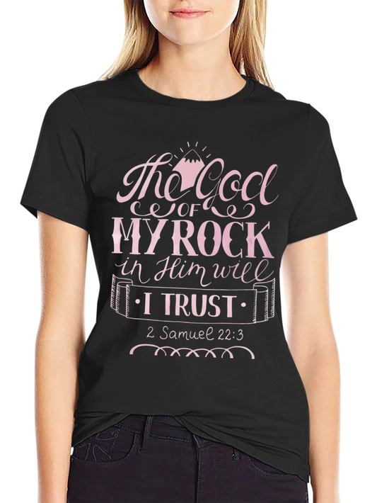 The God of My Rock Christian T-Shirt