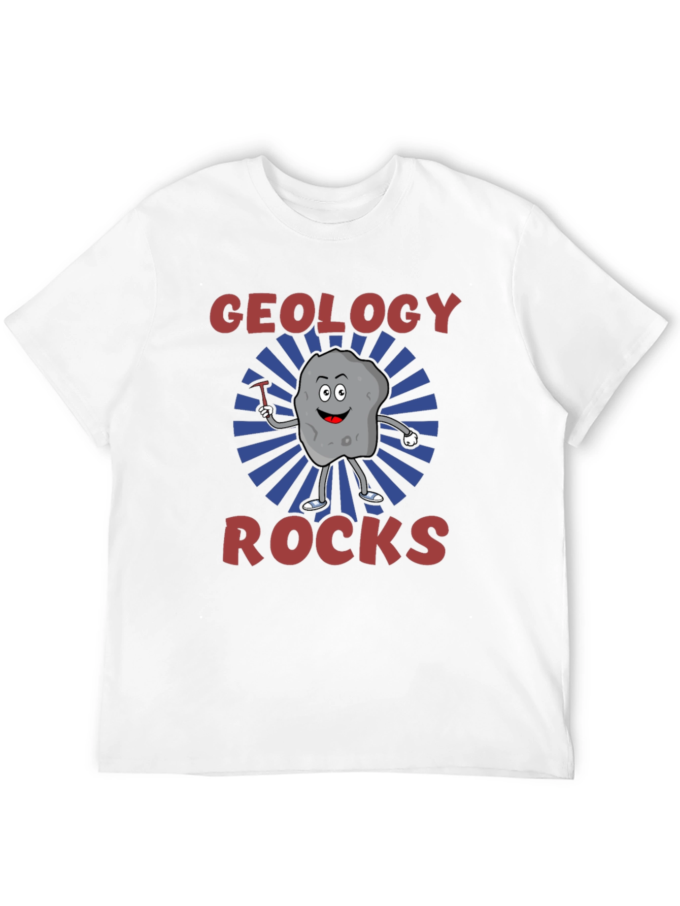 Geology Rocks Graphic T-Shirt - Black Cotton Tee