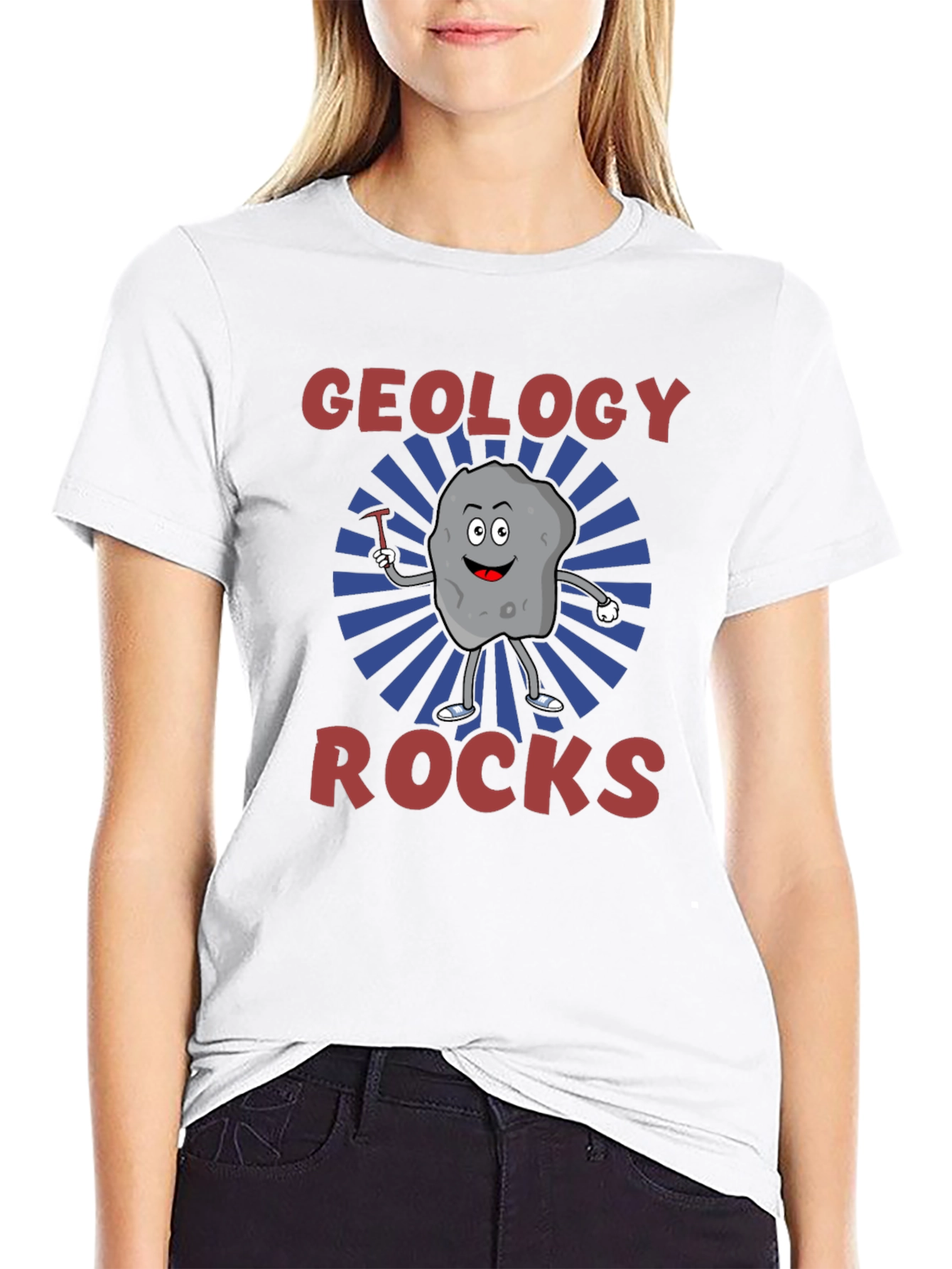 Geology Rocks Graphic T-Shirt - Black Cotton Tee