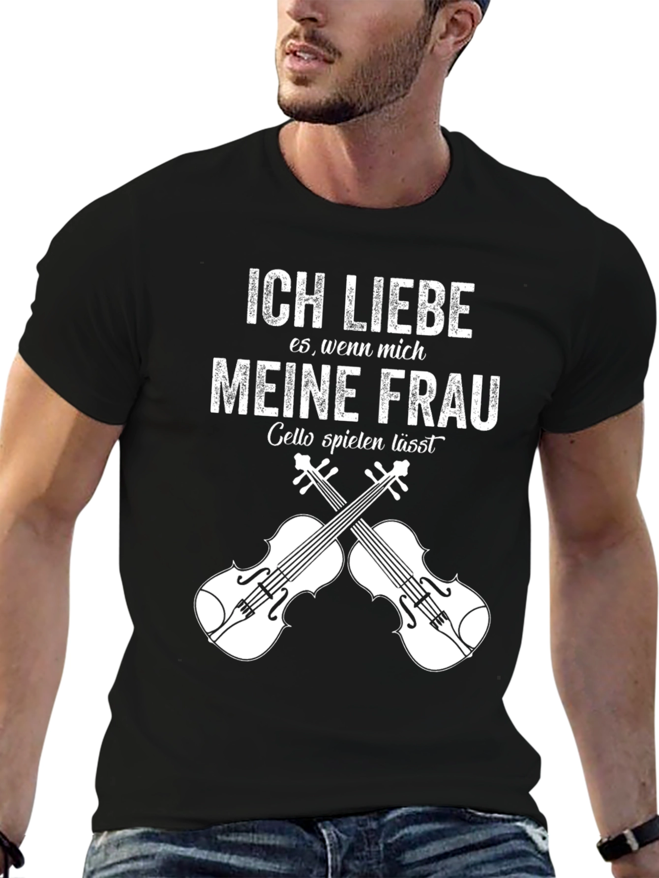 Ich Liebe Meine Frau Cello T-Shirt