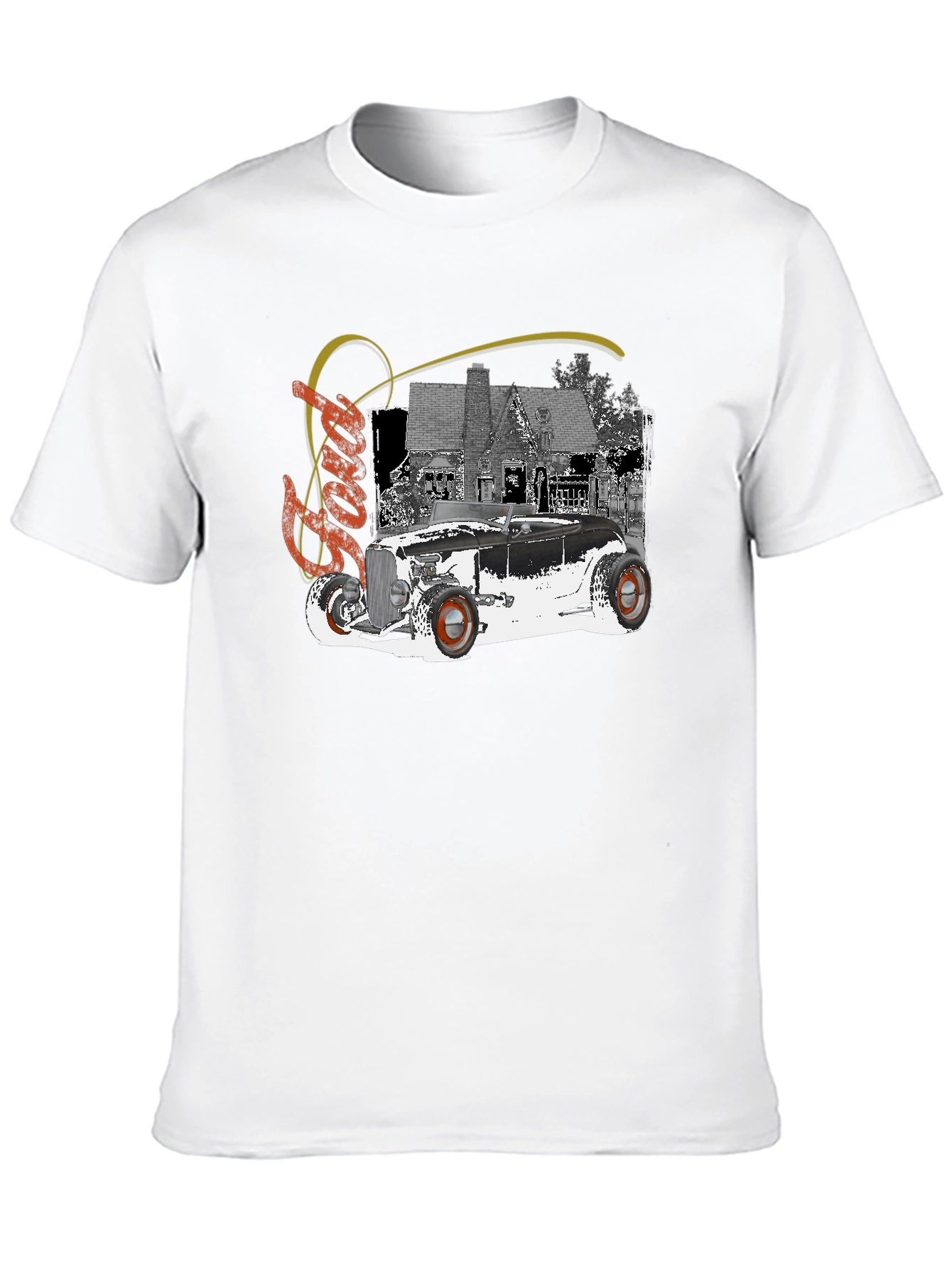 Ford Hot Rod Black T-Shirt