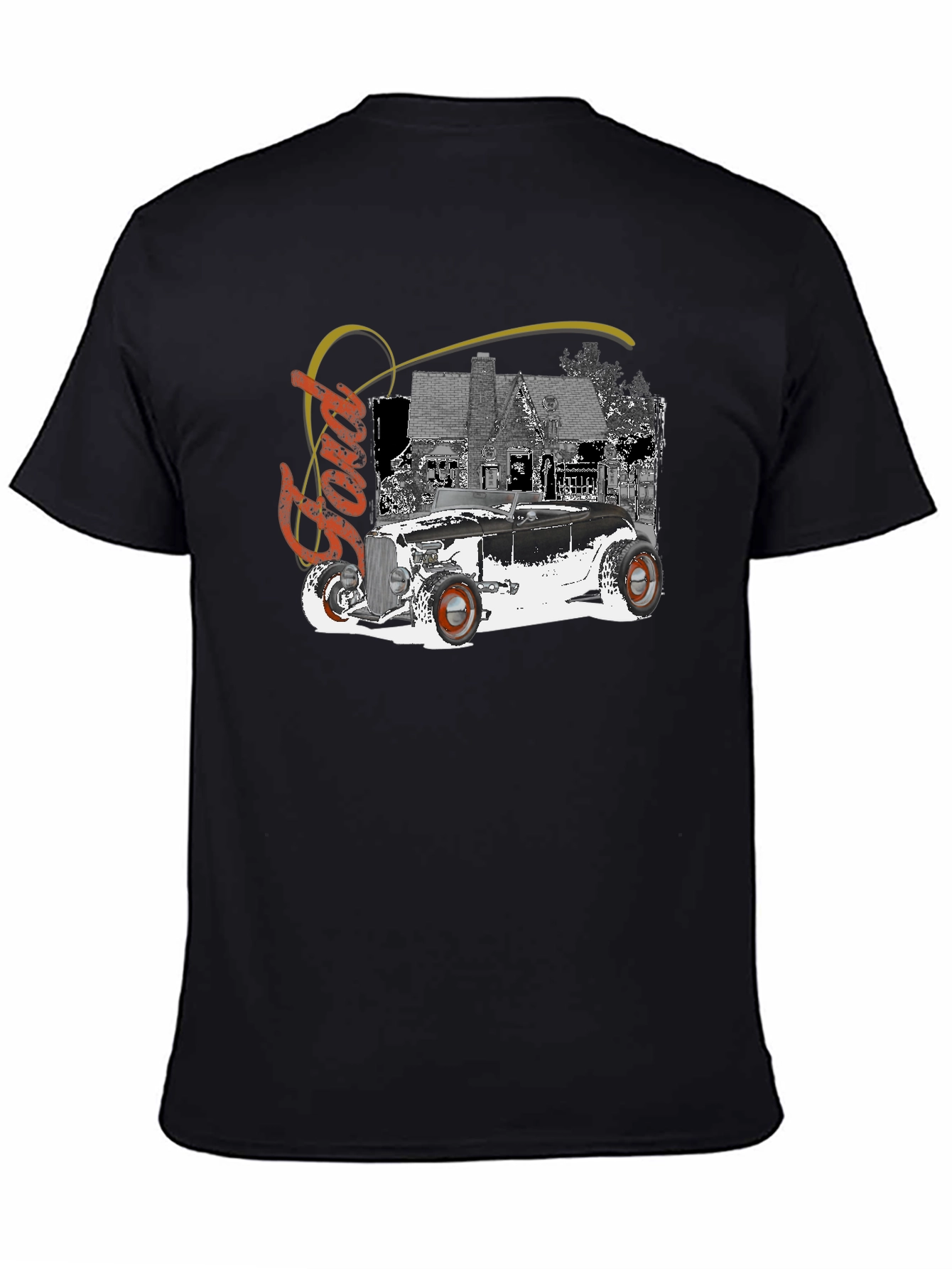 Ford Hot Rod Black T-Shirt