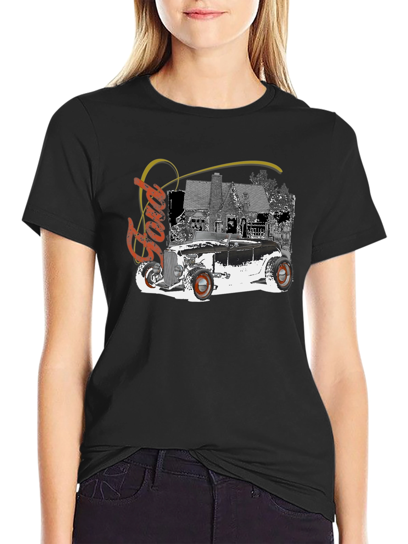 Ford Hot Rod Black T-Shirt