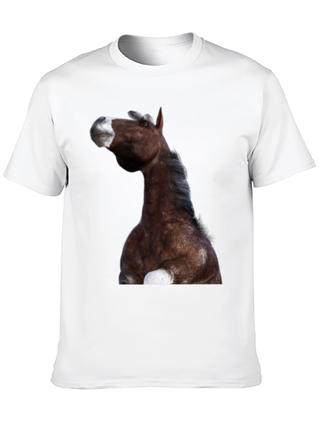 Horse Graphic Black T-Shirt | Equestrian Style