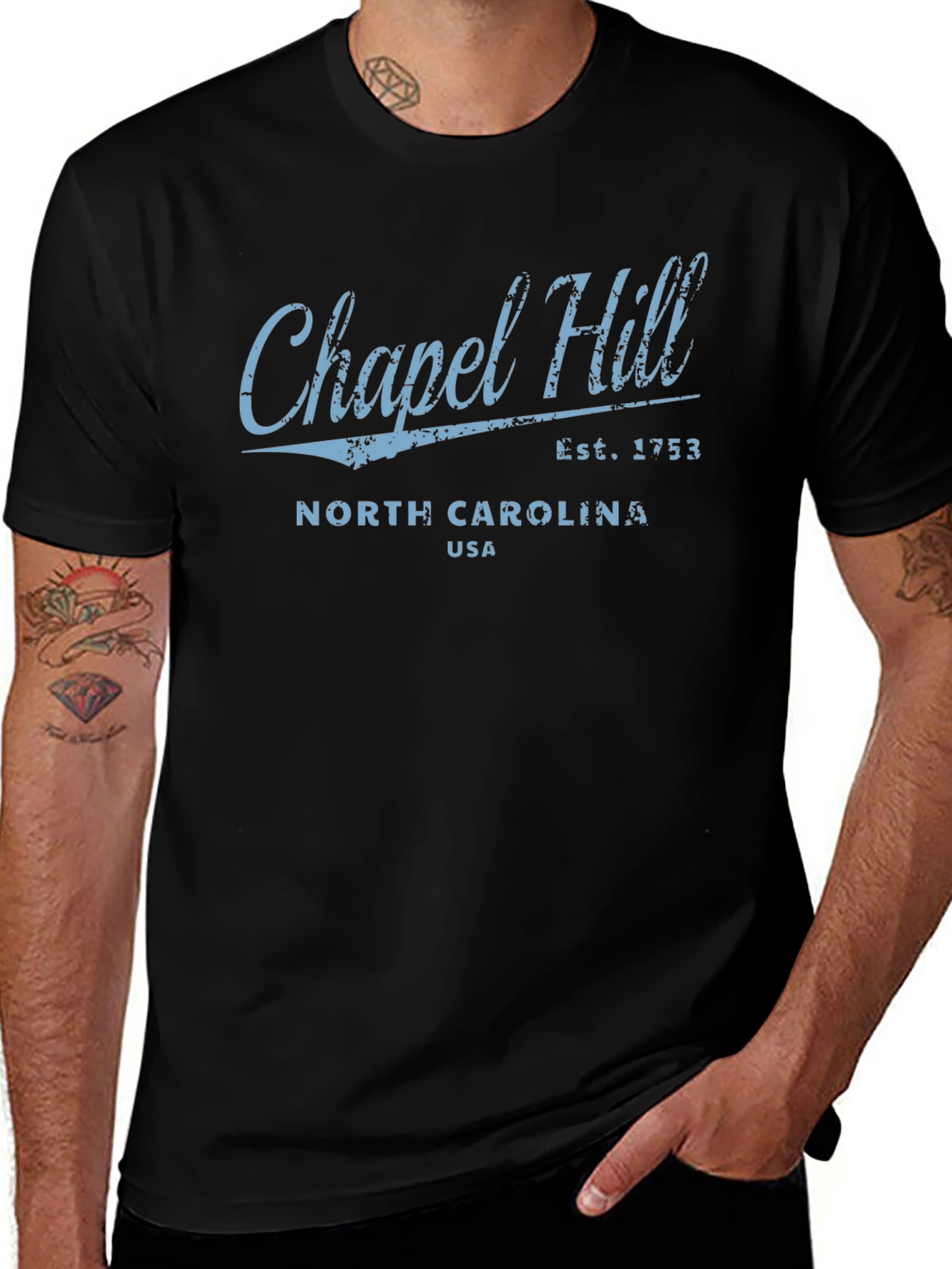 Chapel Hill North Carolina Est. 1753 T-Shirt