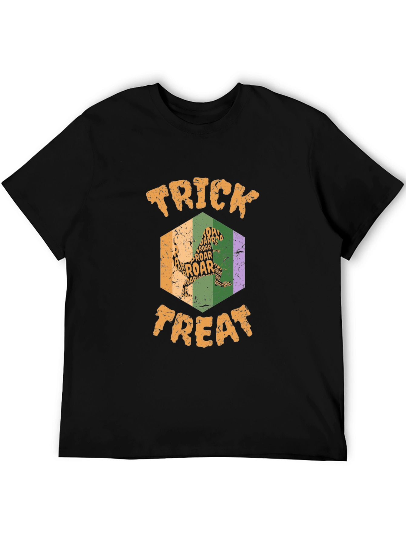 Trick or Treat Dinosaur Halloween T-Shirt