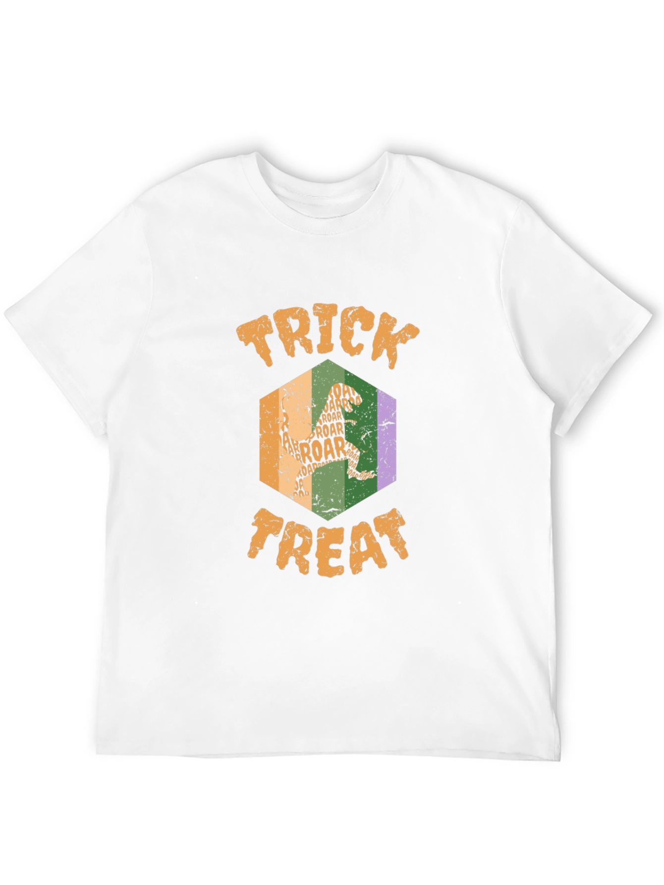 Trick or Treat Dinosaur Halloween T-Shirt