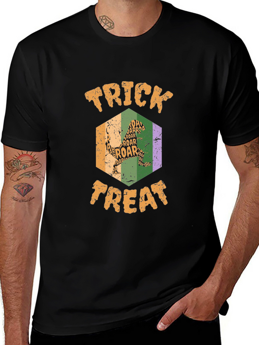 Trick or Treat Dinosaur Halloween T-Shirt