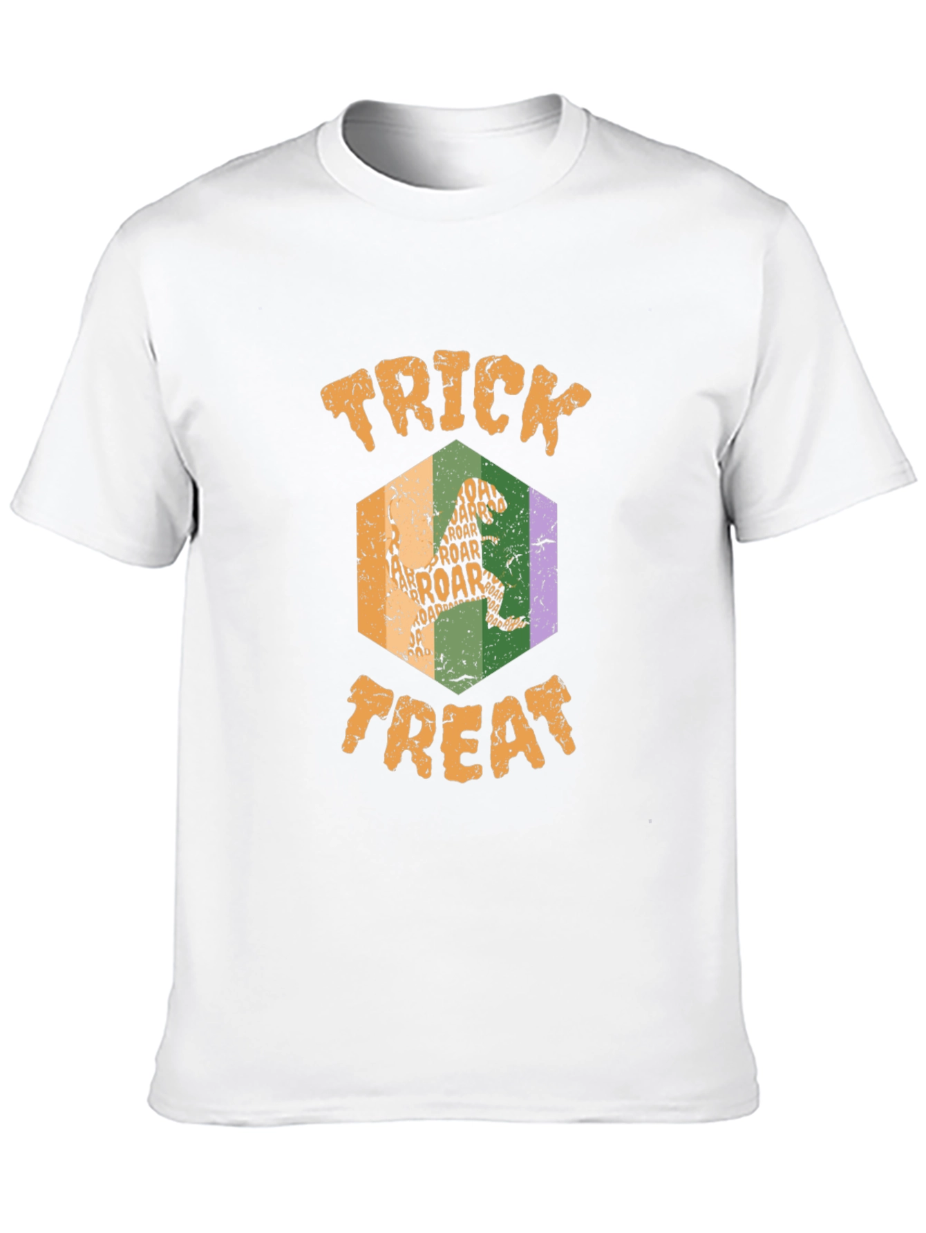 Trick or Treat Dinosaur Halloween T-Shirt
