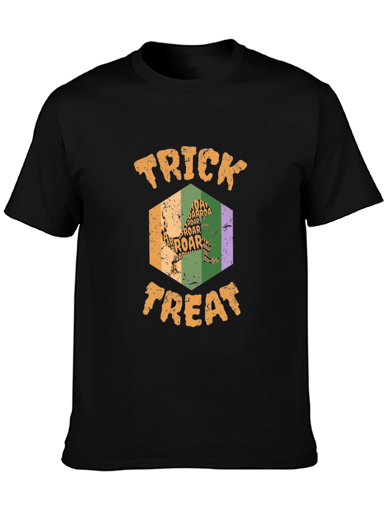 Trick or Treat Dinosaur Halloween T-Shirt