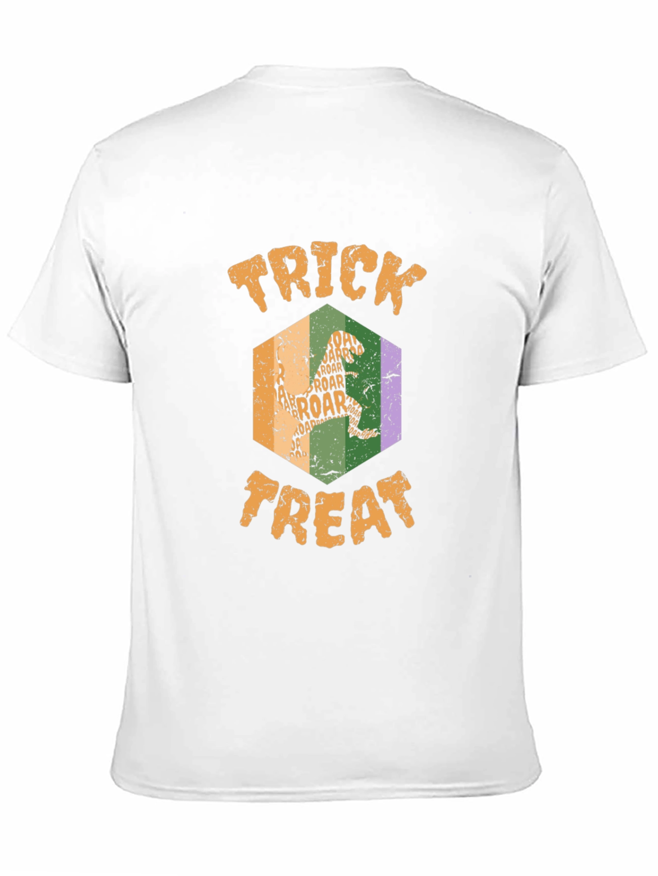 Trick or Treat Dinosaur Halloween T-Shirt