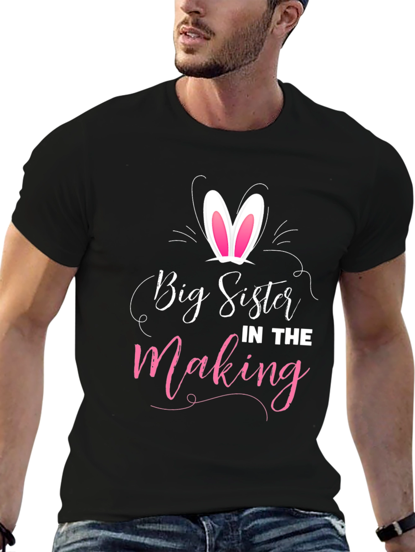 Big Sister in the Making Easter T-Shirt