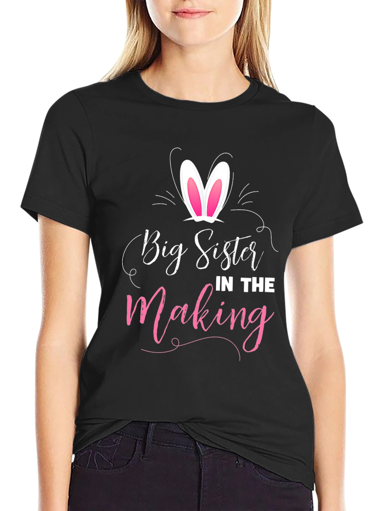 Big Sister in the Making Easter T-Shirt