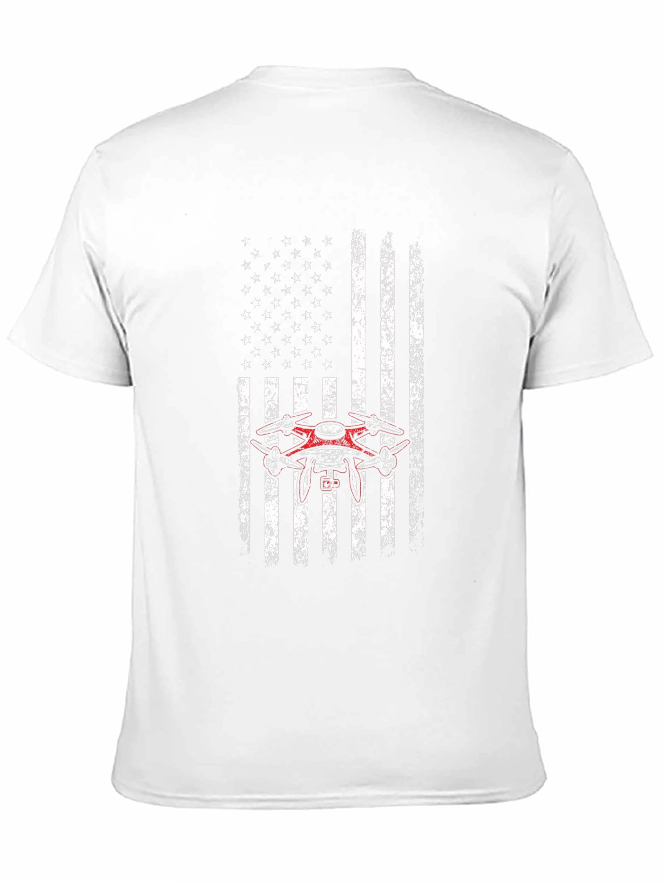 American Flag Drone T-Shirt