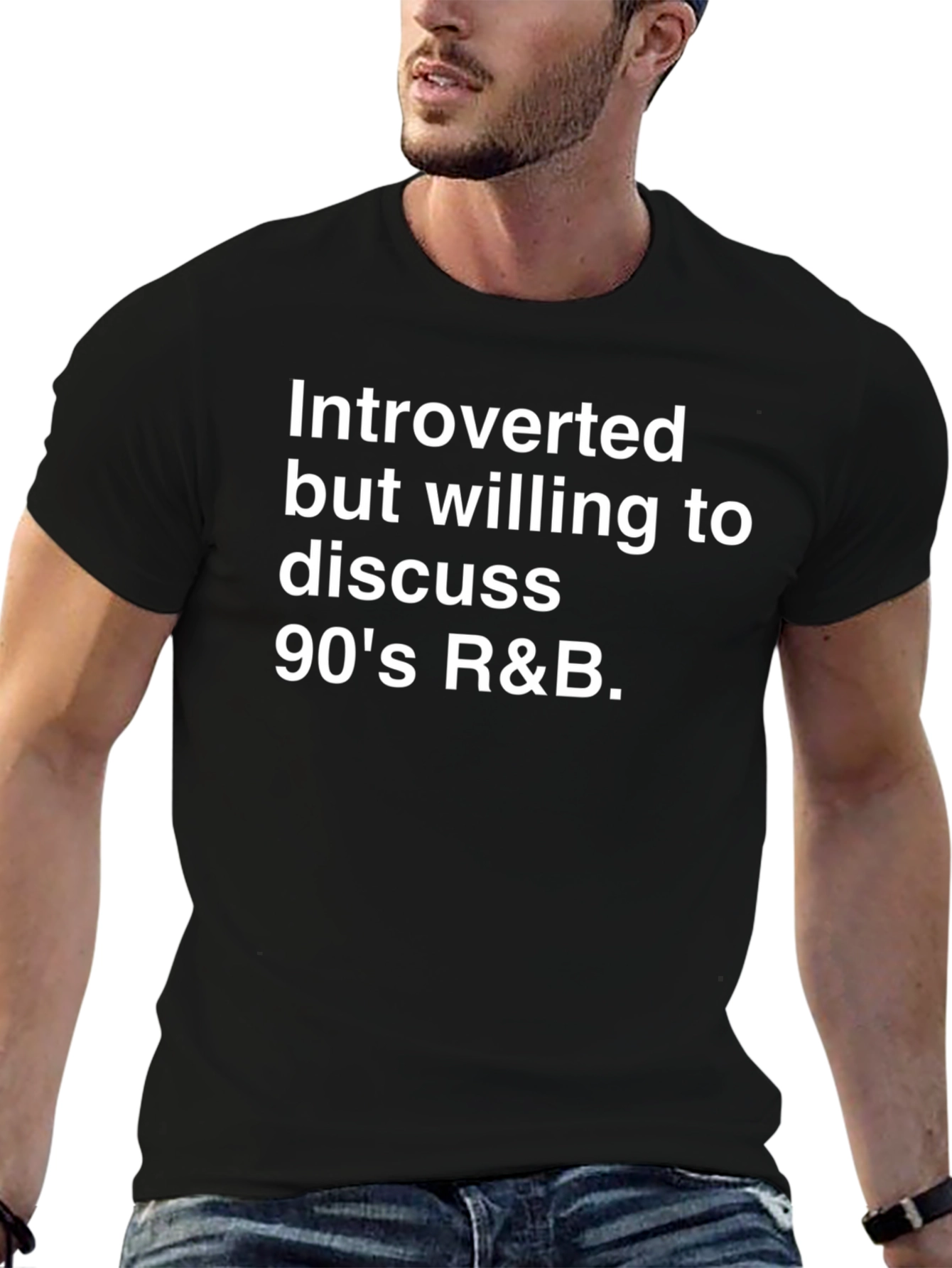 Introverted 90s R&B Discussion T-Shirt