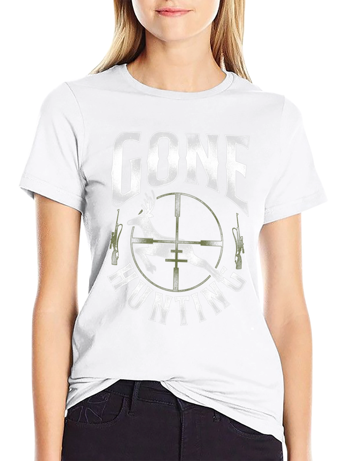 Gone Hunting Graphic T-Shirt