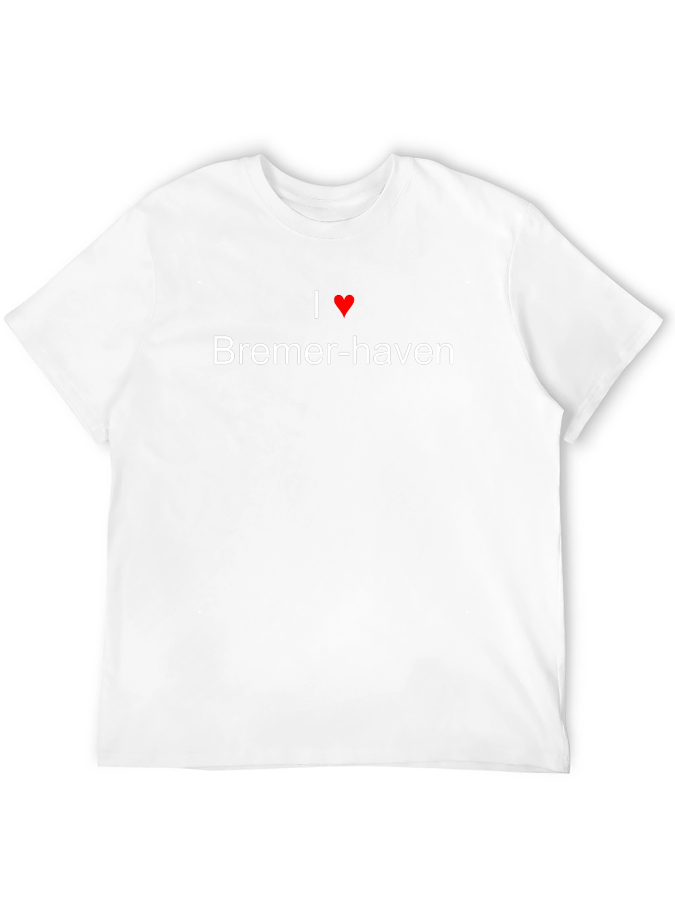 I Love Bremer-haven Black T-Shirt
