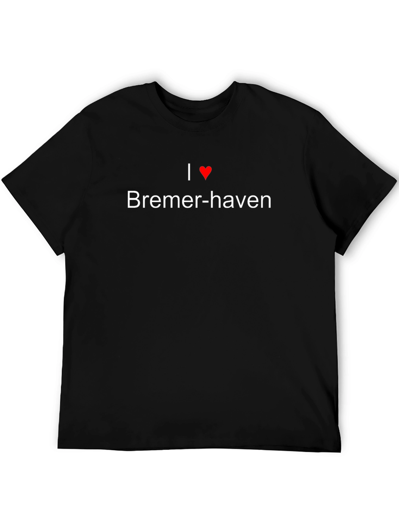 I Love Bremer-haven Black T-Shirt