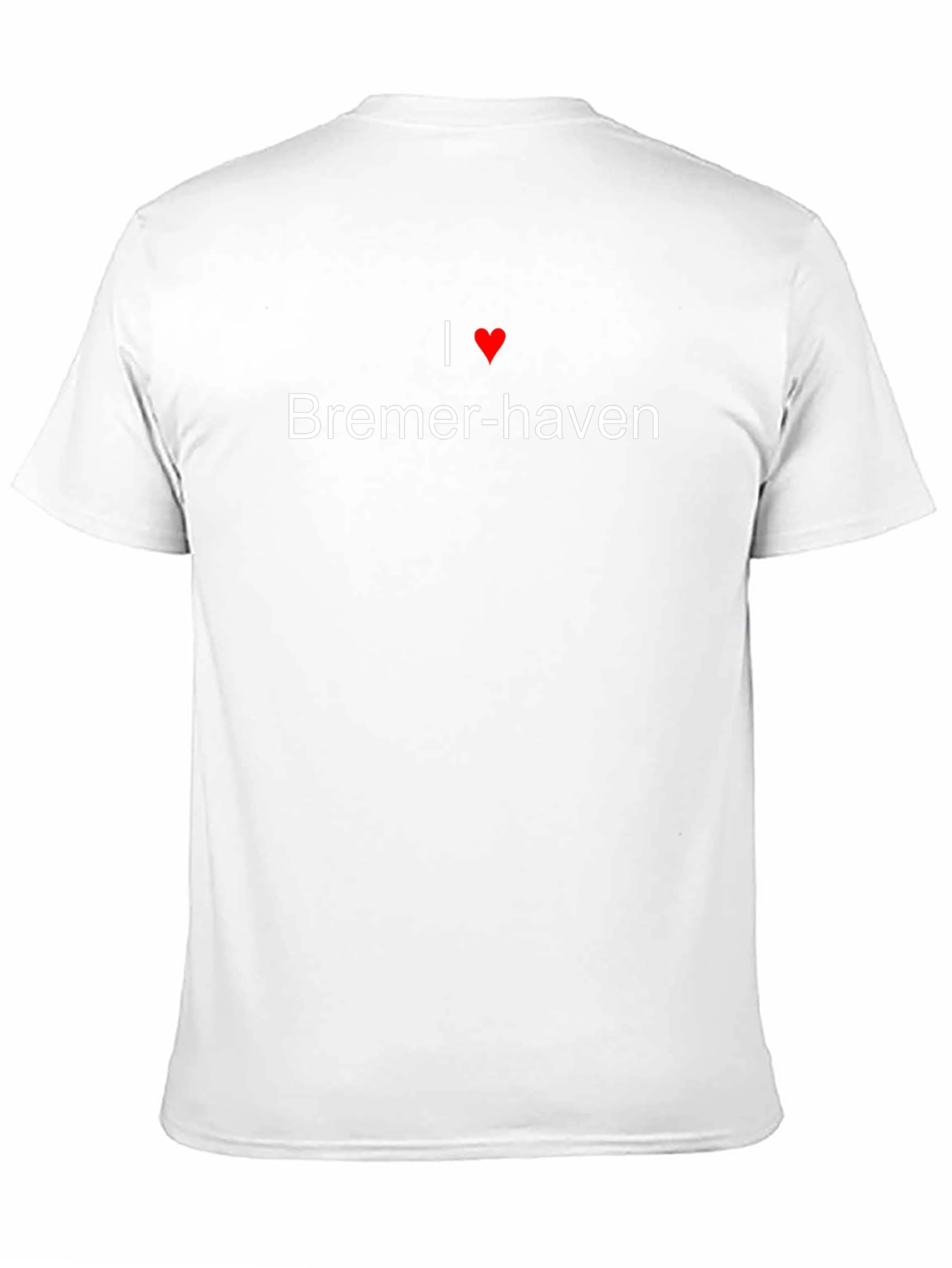 I Love Bremer-haven Black T-Shirt