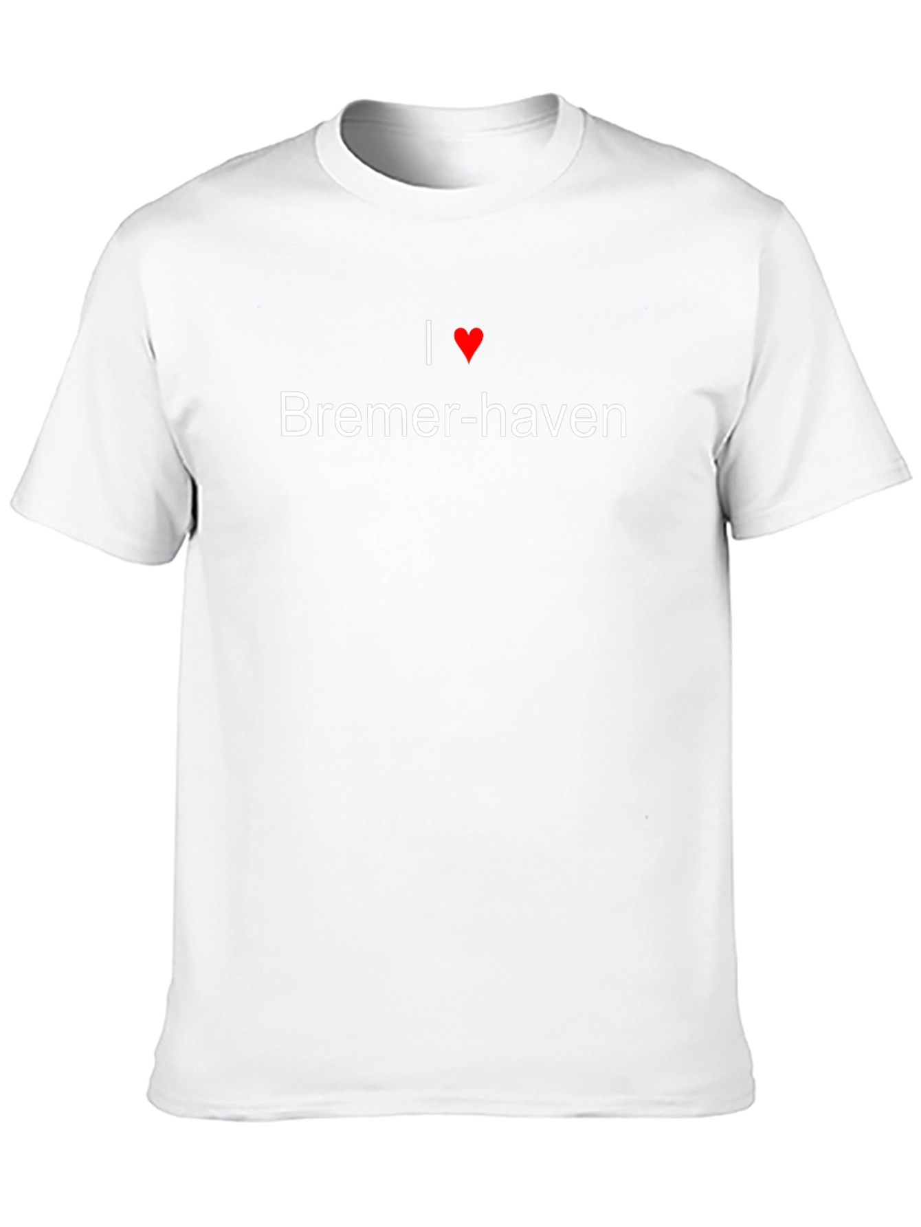 I Love Bremer-haven Black T-Shirt