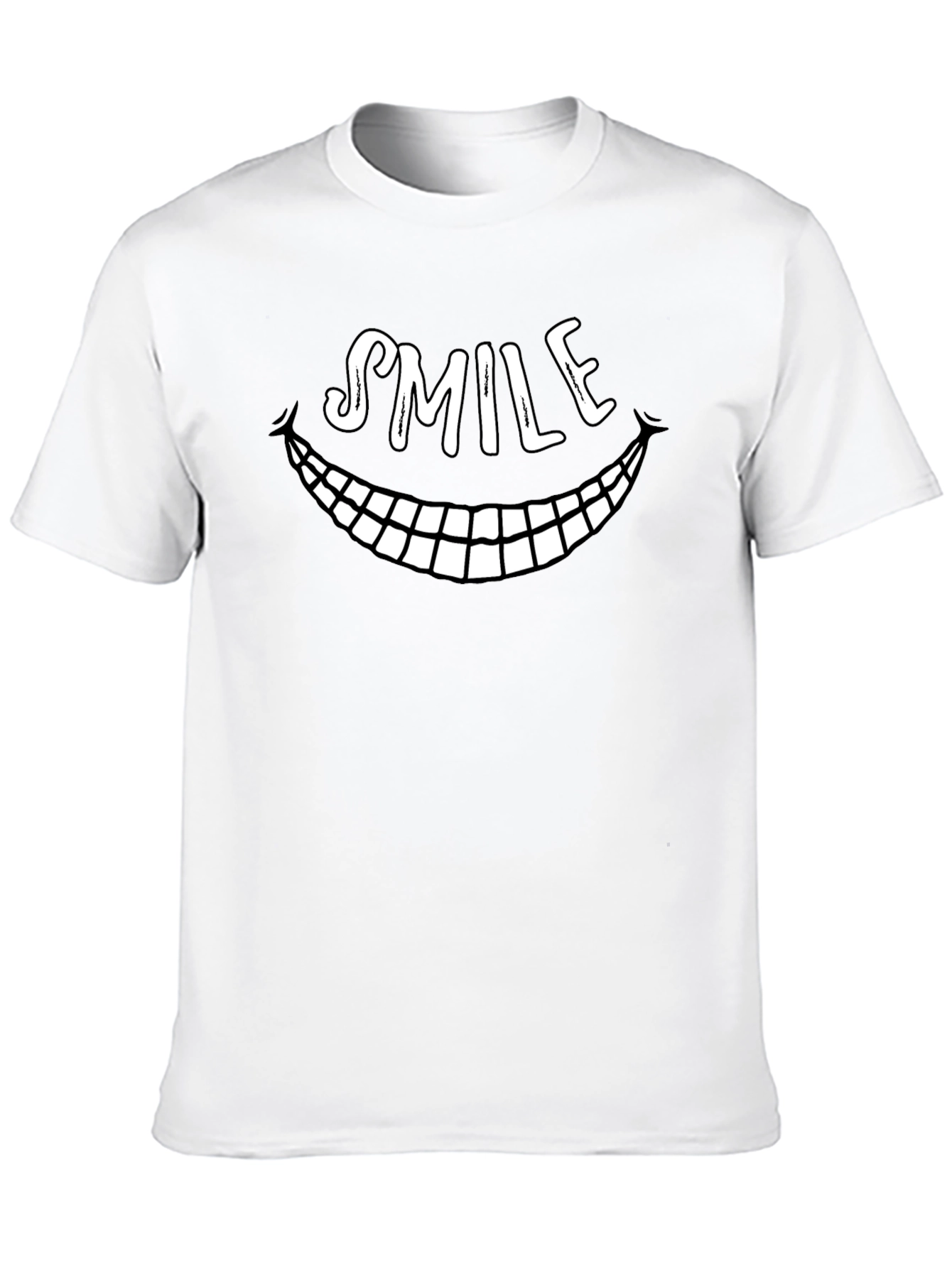 Smile Graphic T-Shirt - Funny Face Tee
