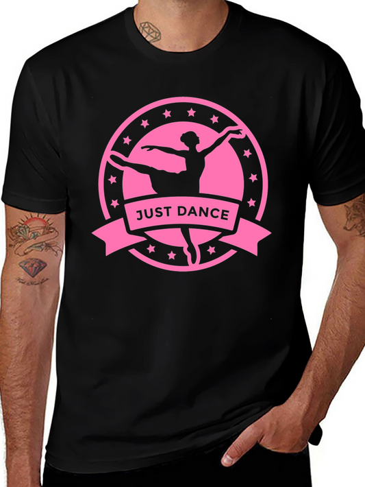 Just Dance Graphic Tee - Ballerina Silhouette