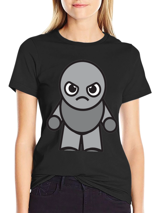 Grumpy Gray Character T-Shirt