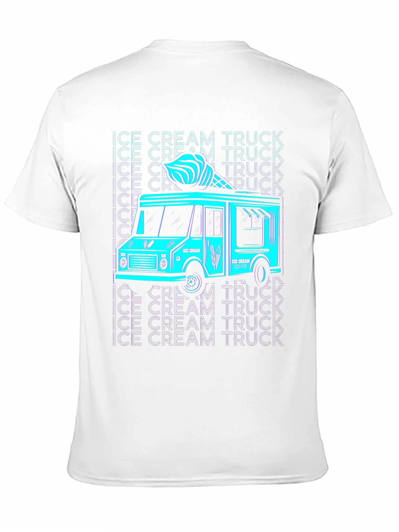Ice Cream Truck Graphic T-Shirt
