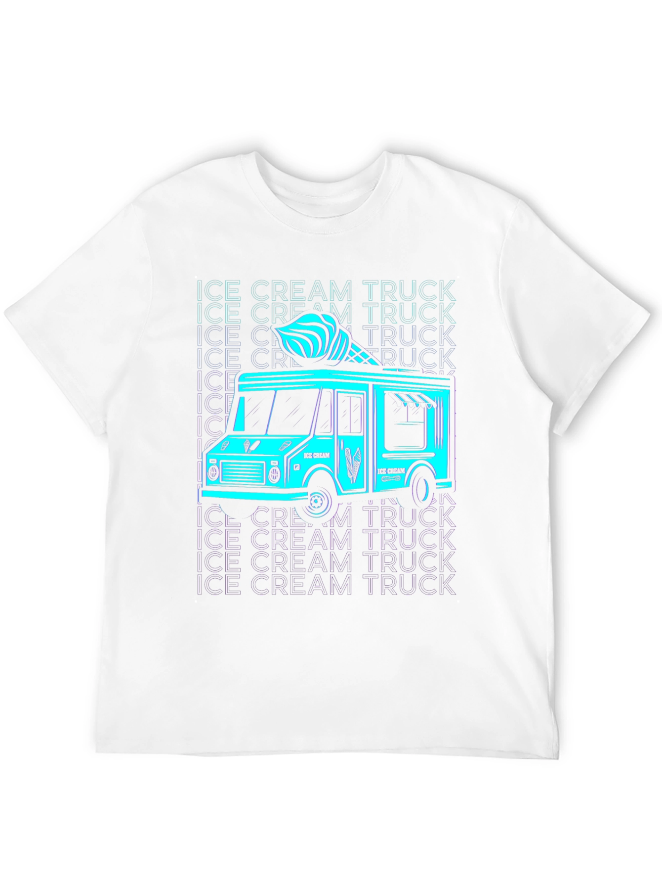 Ice Cream Truck Graphic T-Shirt