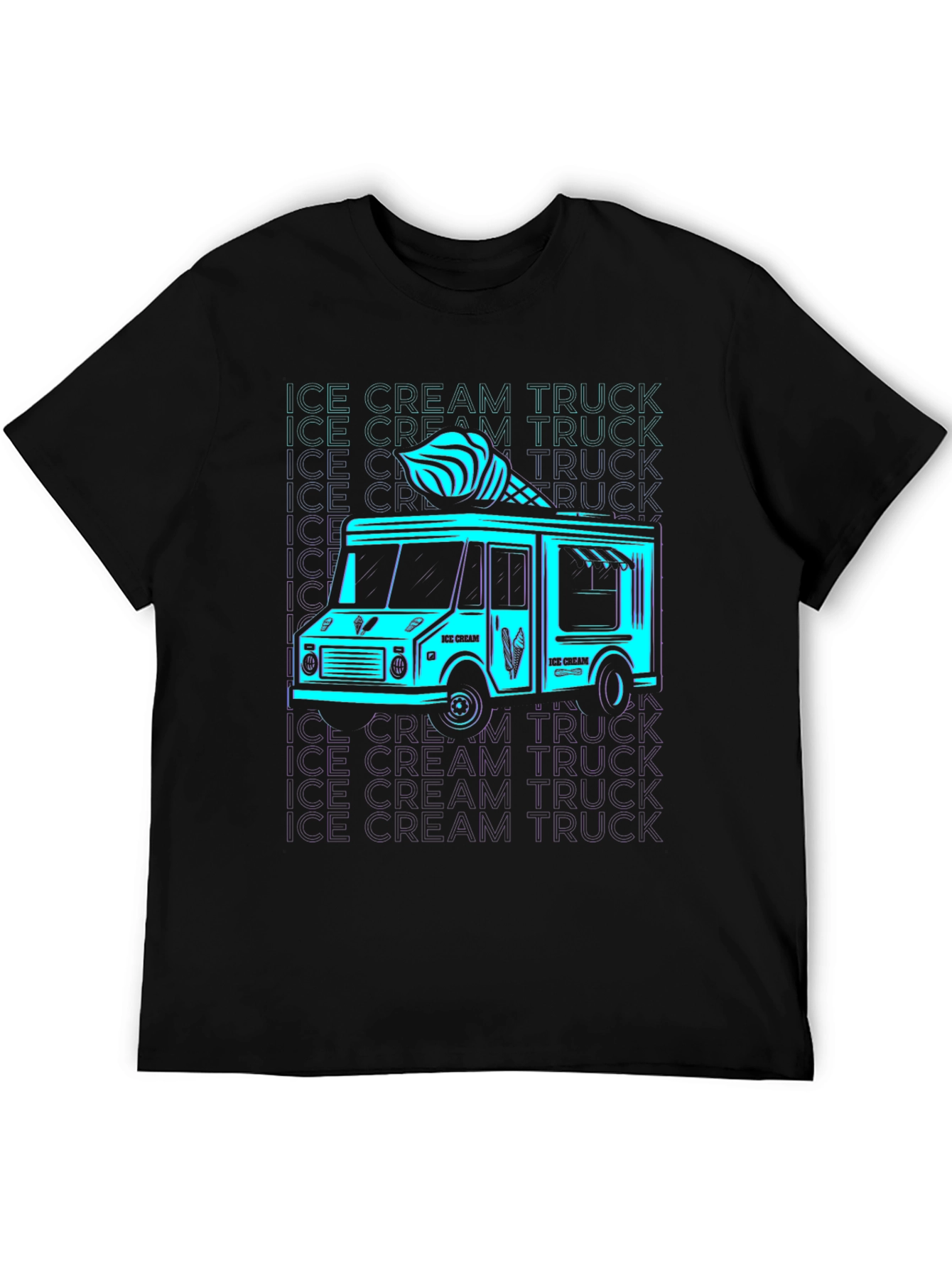 Ice Cream Truck Graphic T-Shirt