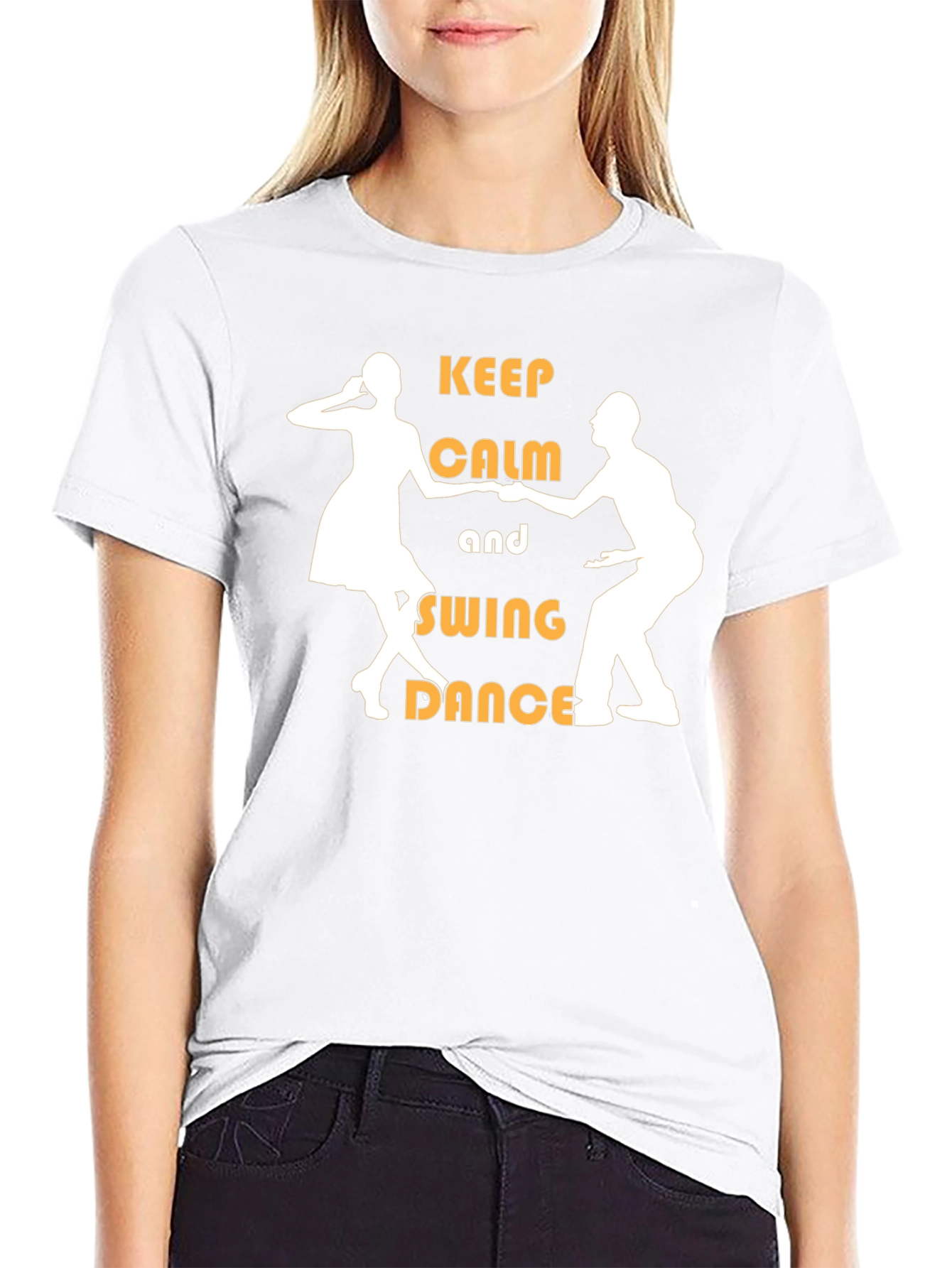 Keep Calm and Swing Dance Graphic Tee
