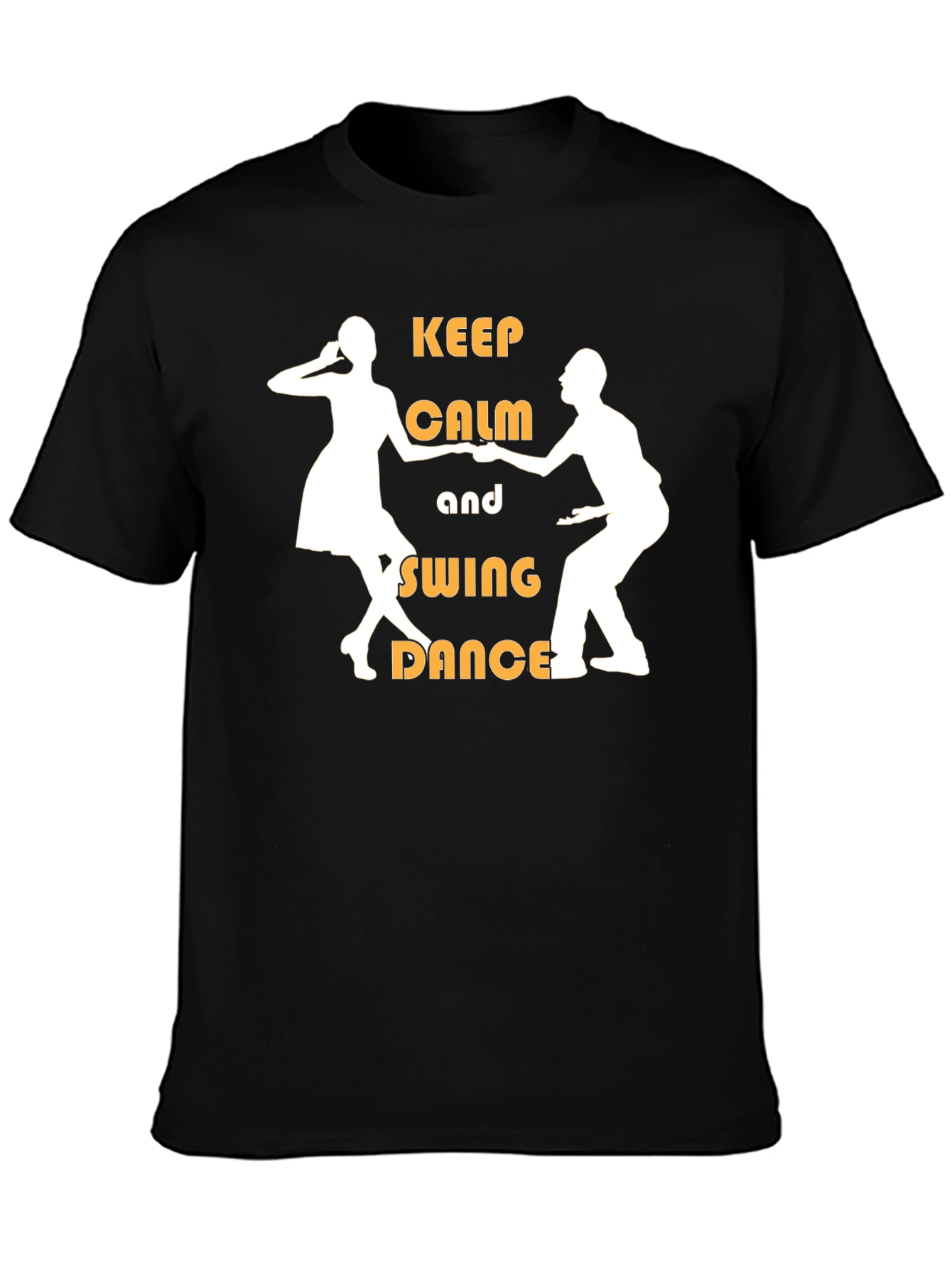 Keep Calm and Swing Dance Graphic Tee