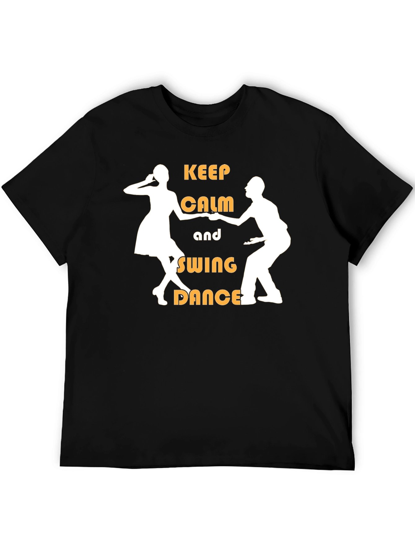 Keep Calm and Swing Dance Graphic Tee