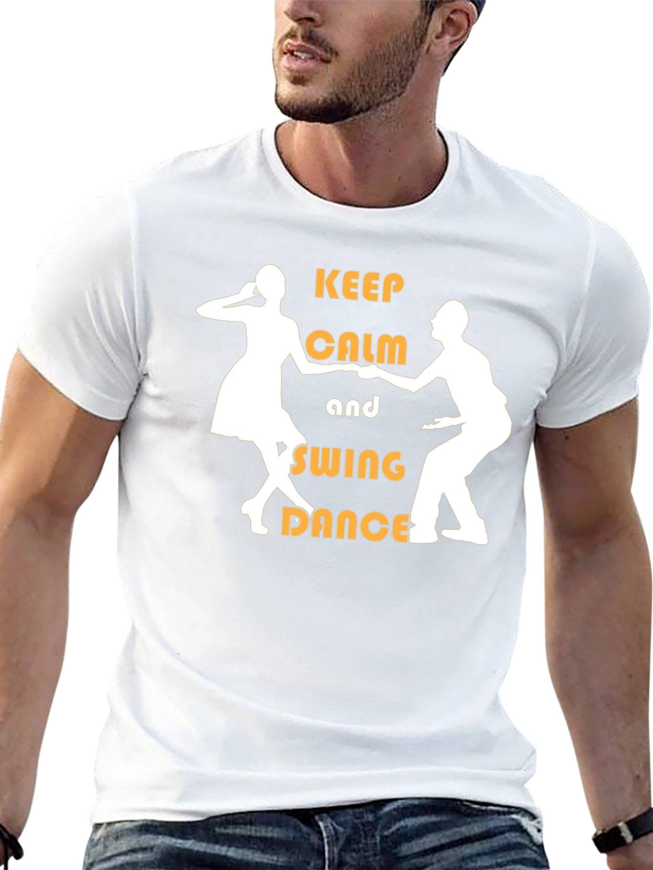 Keep Calm and Swing Dance Graphic Tee