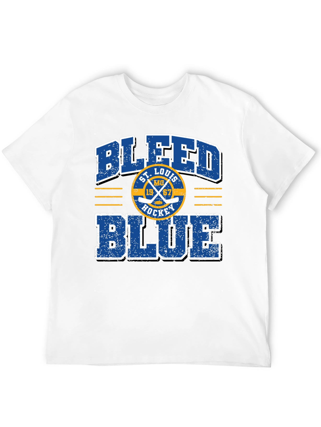 St. Louis Blues Hockey Graphic T-Shirt