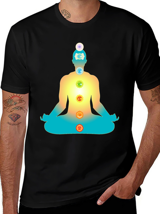 Chakra Meditation T-Shirt - Balance & Harmony