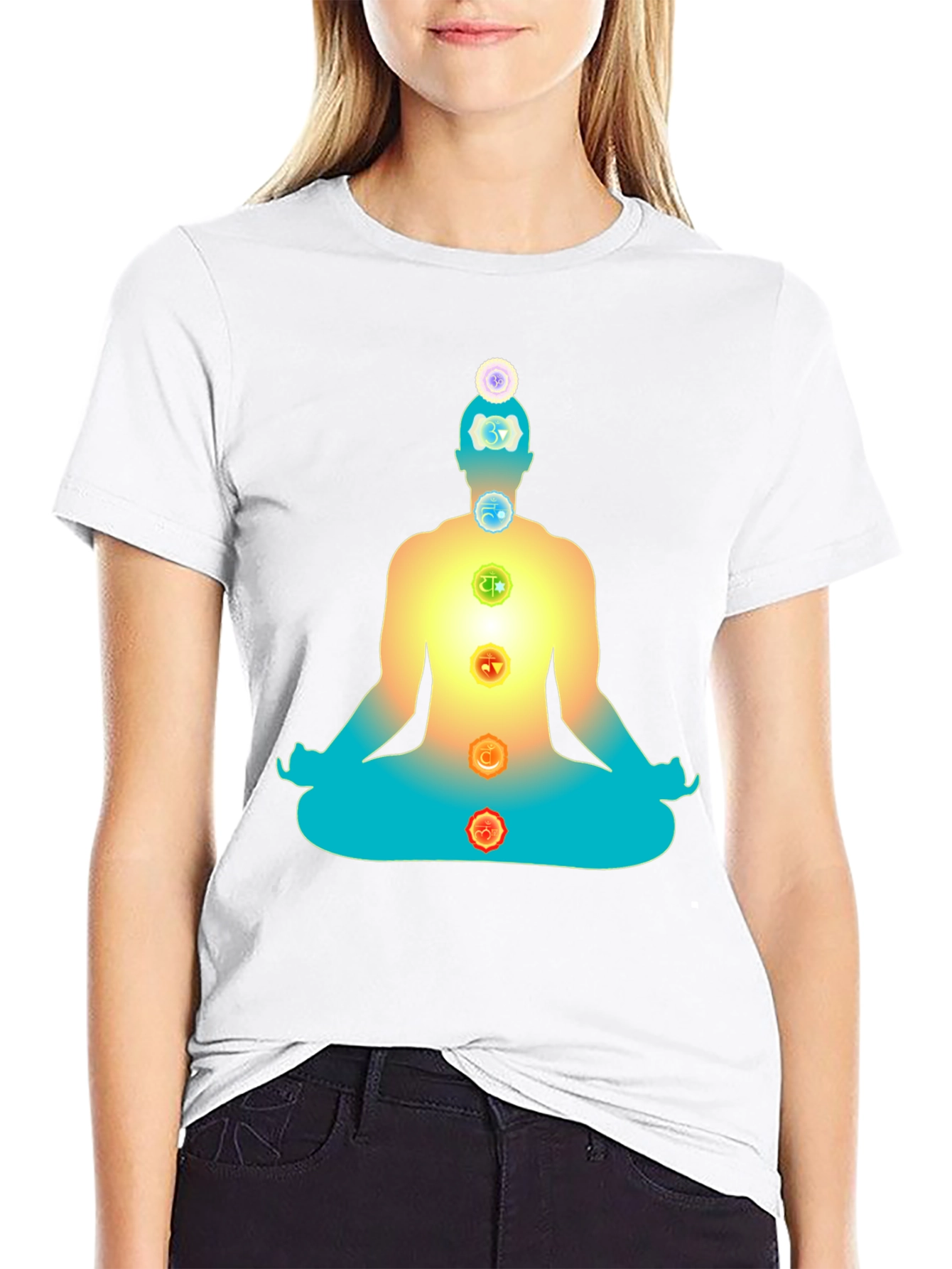 Chakra Meditation T-Shirt - Balance & Harmony