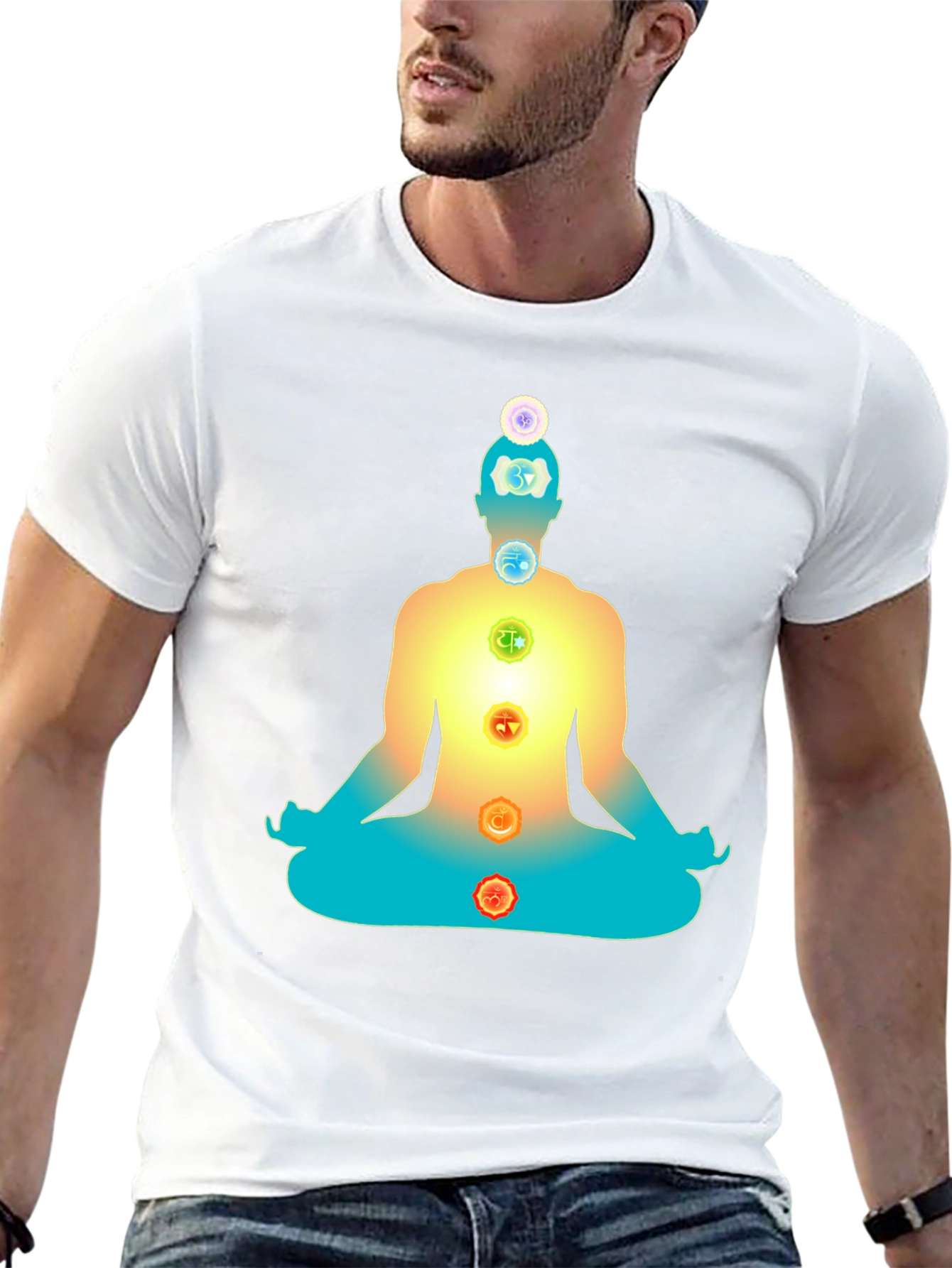 Chakra Meditation T-Shirt - Balance & Harmony