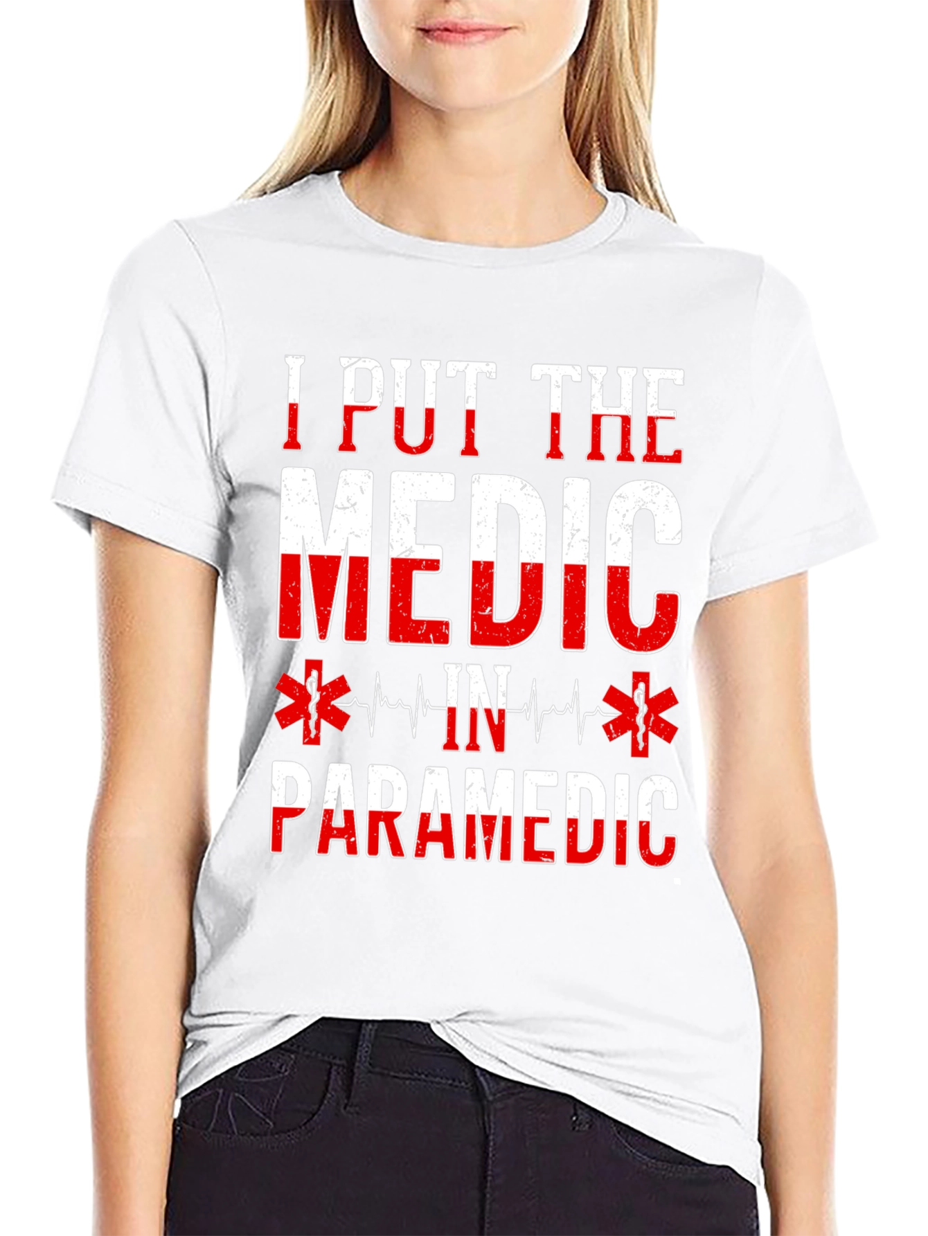 I Put The Medic In Paramedic Graphic T-Shirt