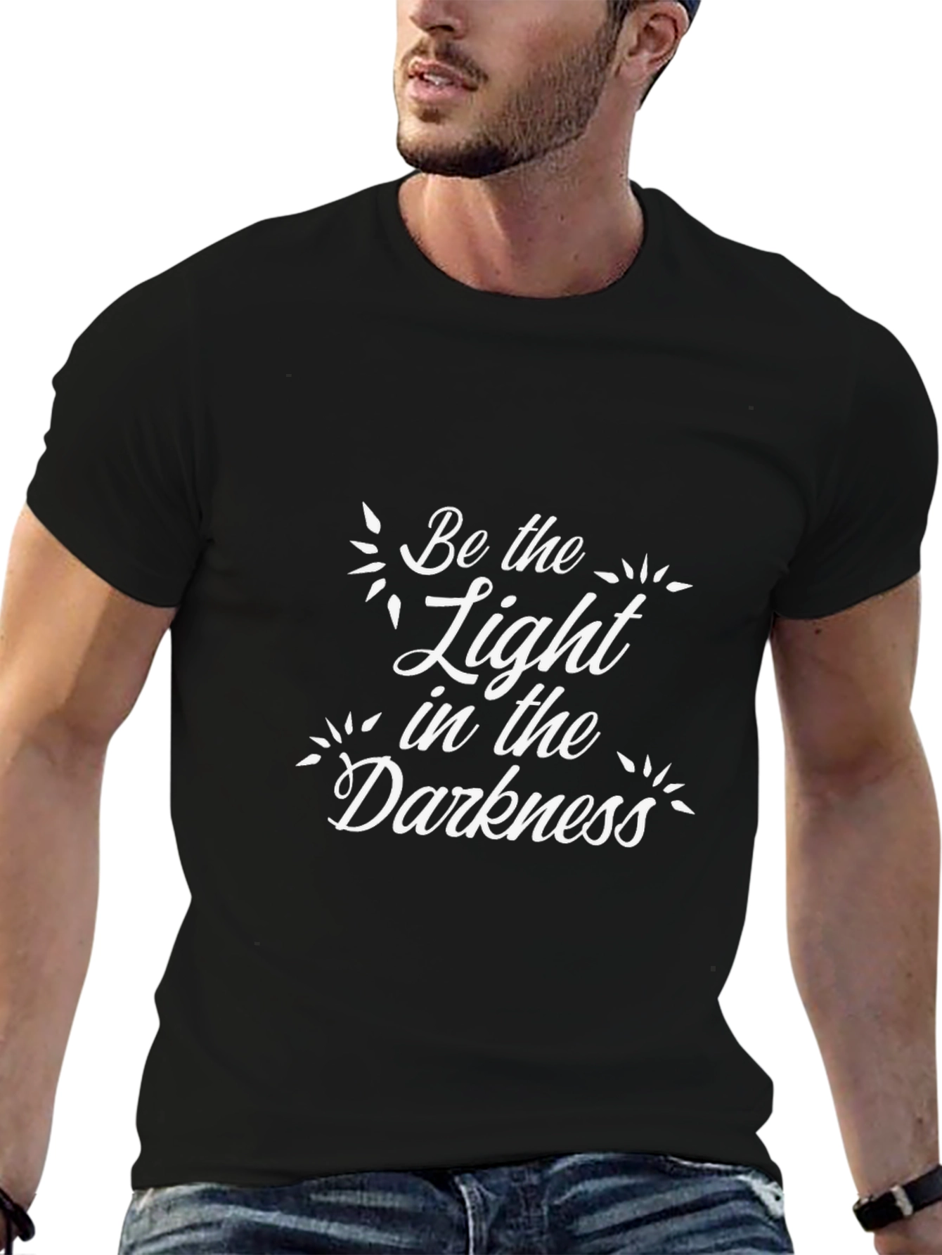 Be the Light T-Shirt - Inspirational Graphic Tee
