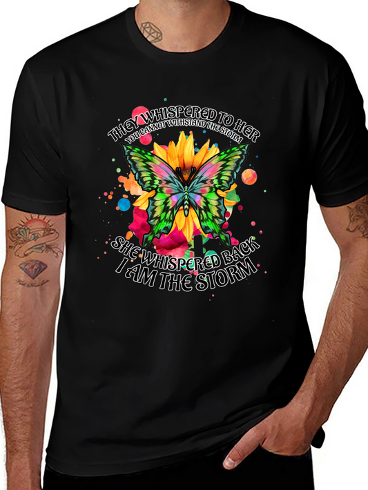 I am the Storm Butterfly Graphic Tee