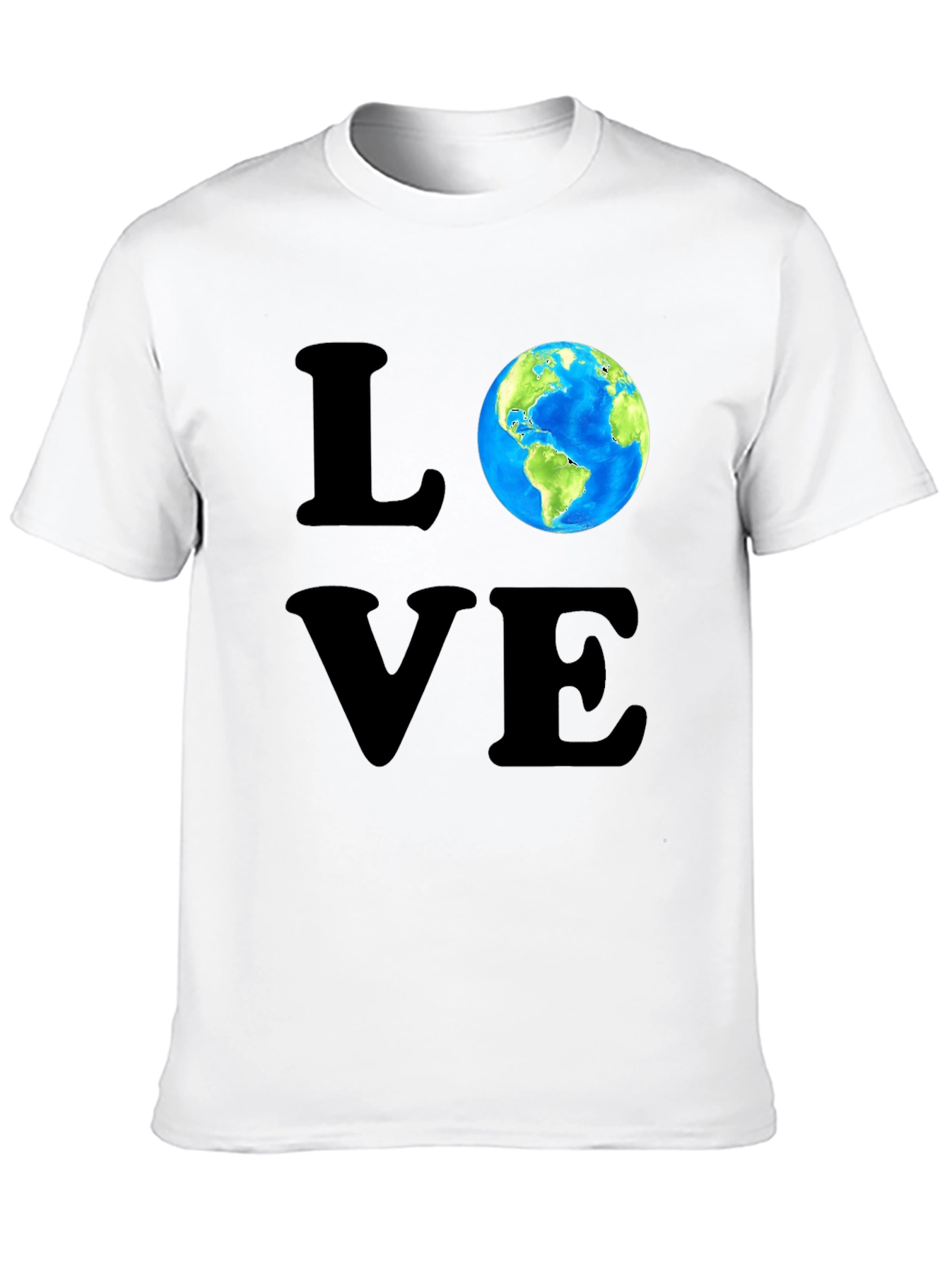 Love Earth T-Shirt - Graphic Print Tee