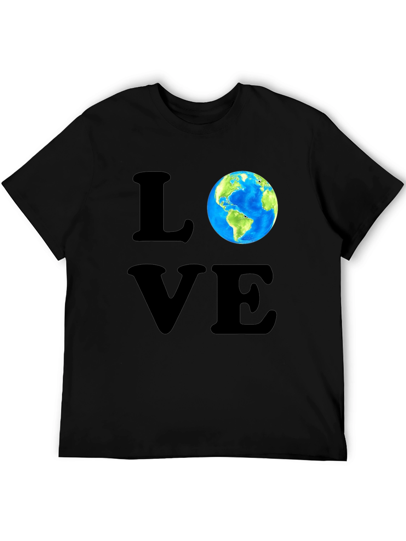 Love Earth T-Shirt - Graphic Print Tee