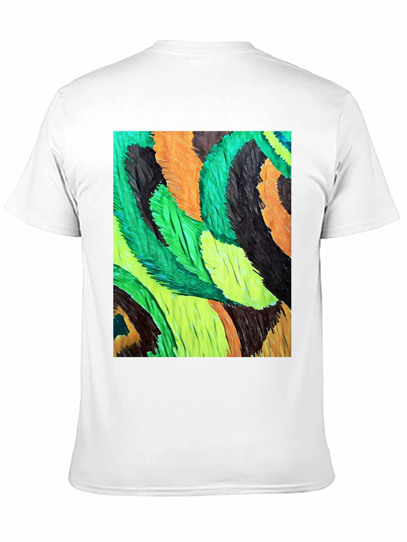 Abstract Swirl Tee - Unique Graphic Print Shirt