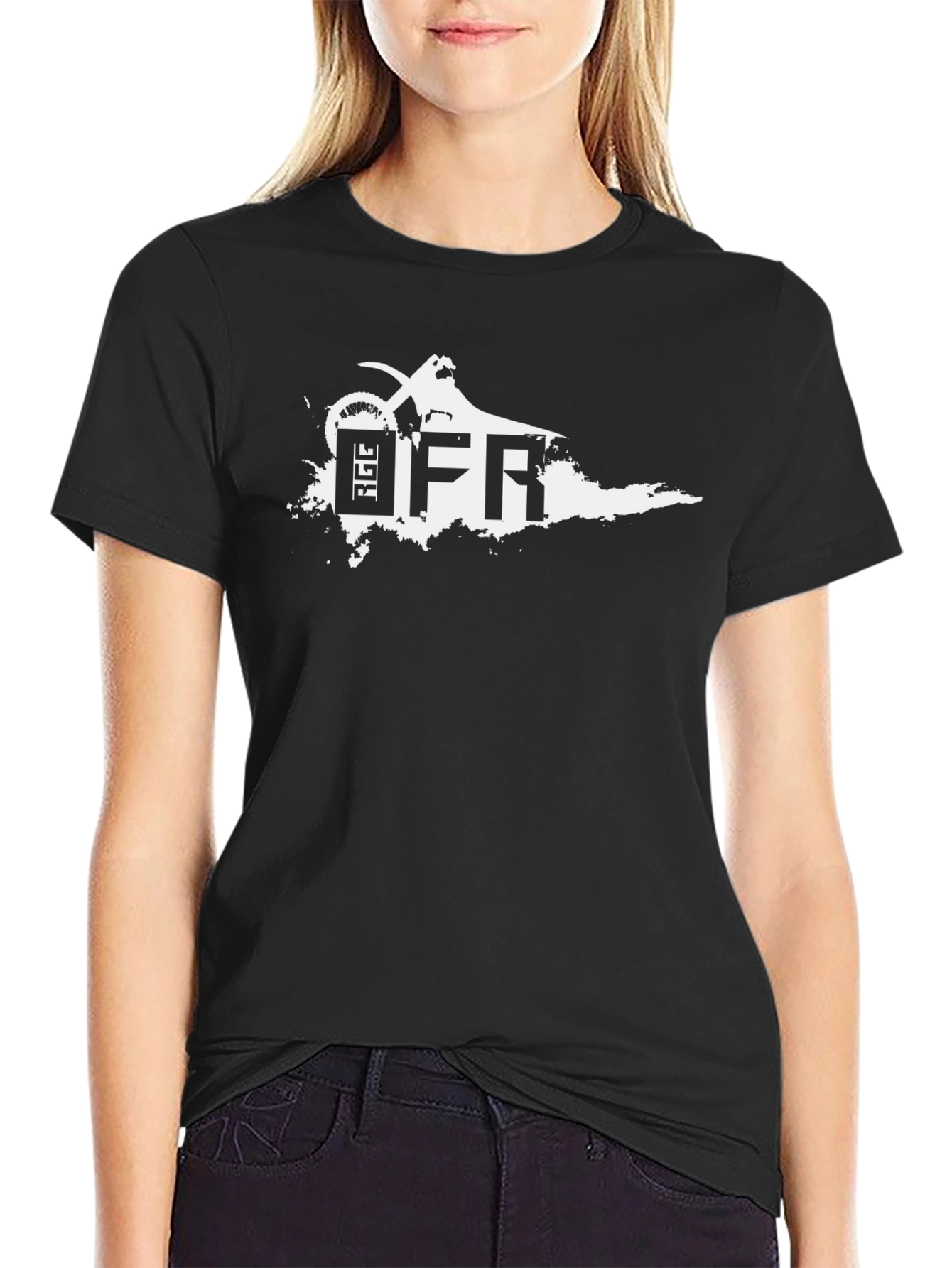 Black RGE OFR Graphic T-Shirt