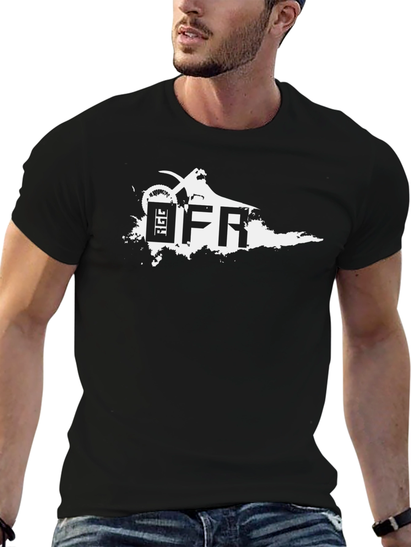 Black RGE OFR Graphic T-Shirt
