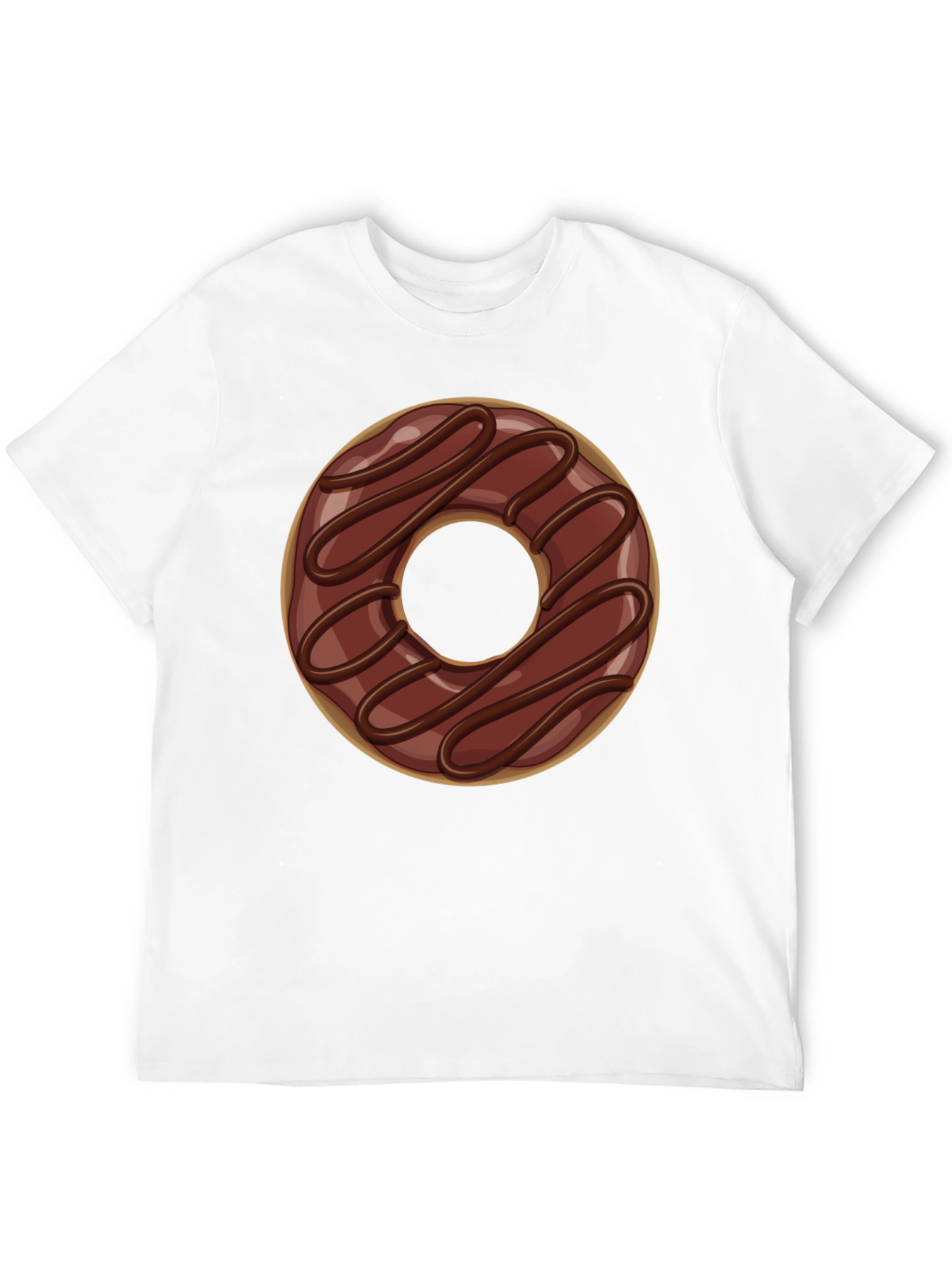 Chocolate Donut T-Shirt - Sweet Treat Style!