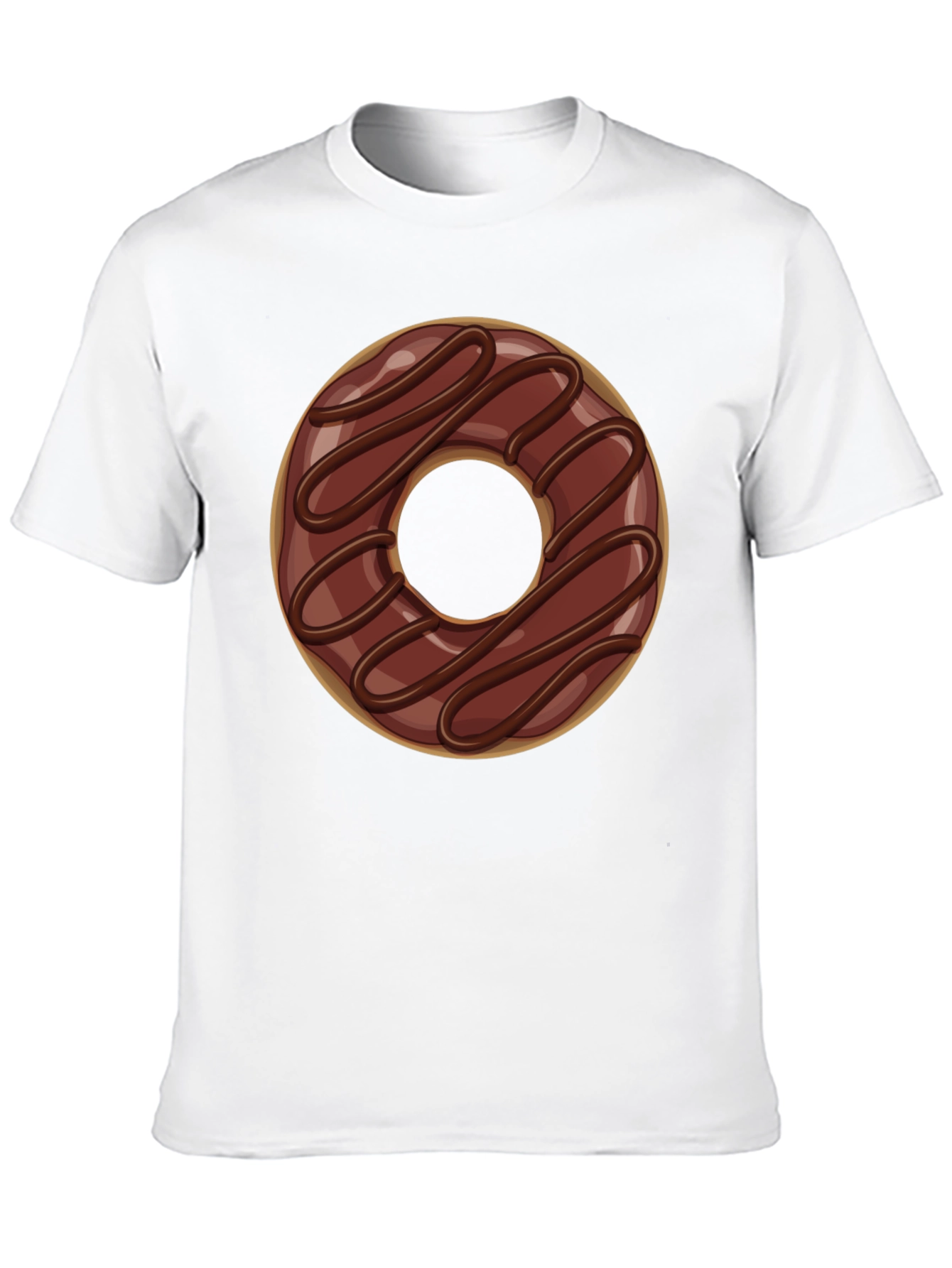 Chocolate Donut T-Shirt - Sweet Treat Style!