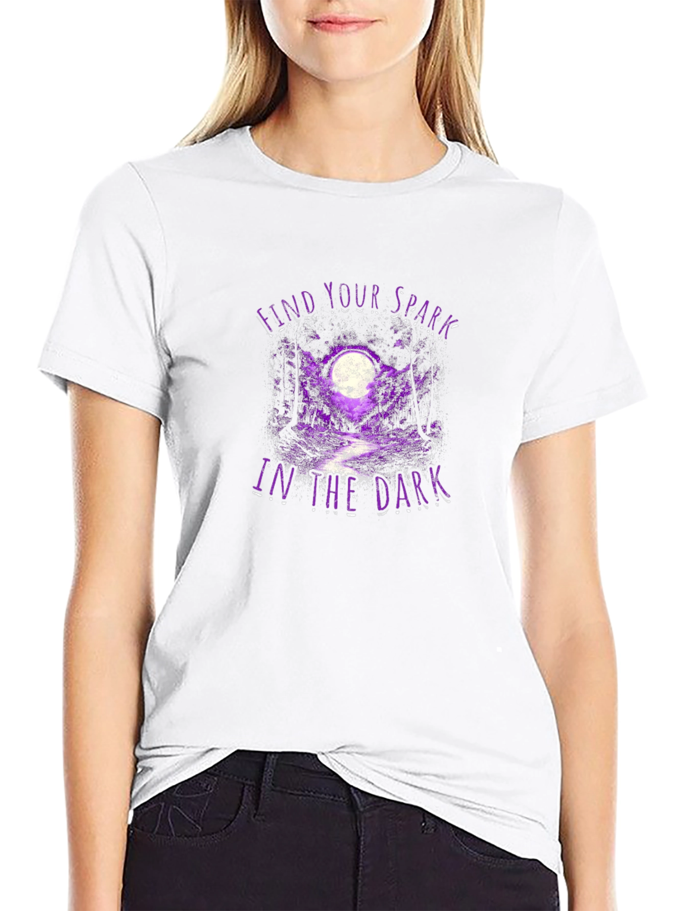 Find Your Spark in the Dark Graphic T-Shirt
