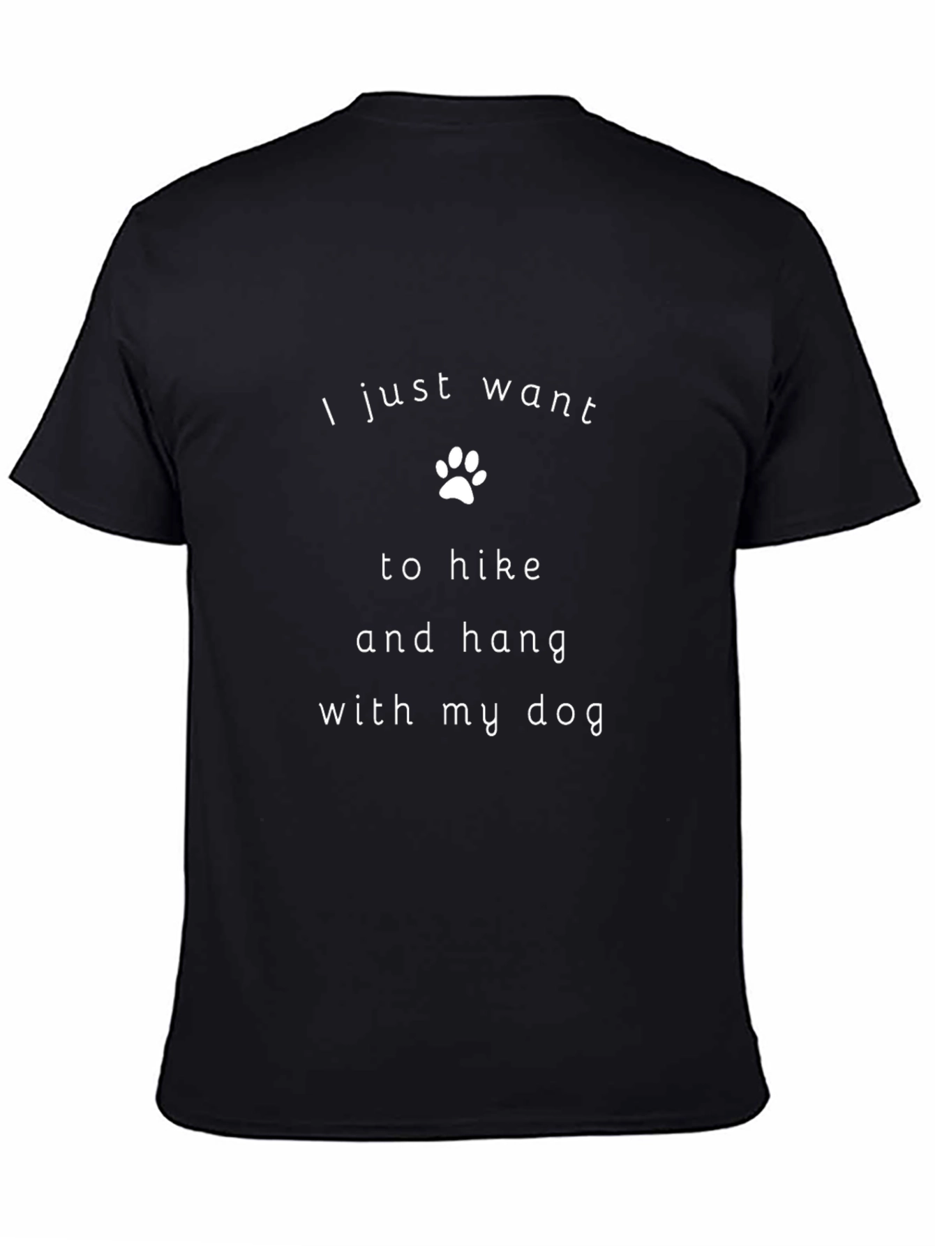 Hike With My Dog Graphic T-Shirt